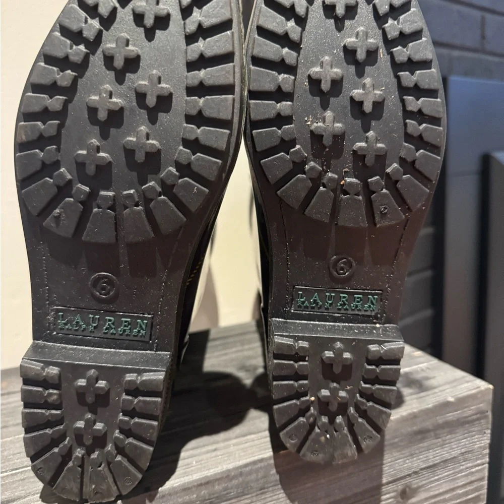 Ralph Lauren Green Plaid Rain Boots - Picture 11 of 11